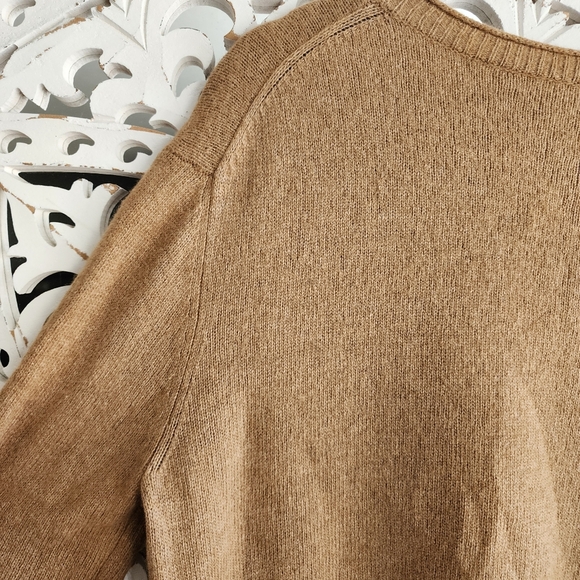 JENNI JAYNE EVERYDAY SWEATER WOOL/CASHMERE CREW NECK LONG SLEEVES SIZE MEDIUM - Picture 13 of 15